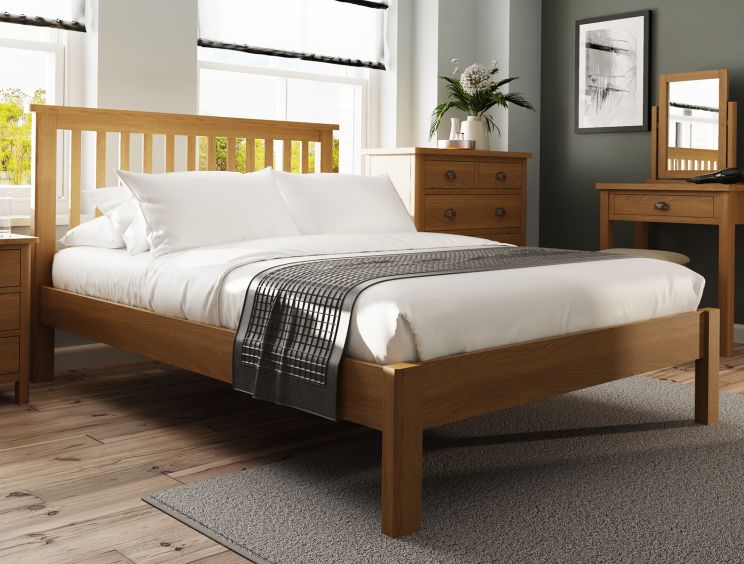 Radford Light Oak Double Bed