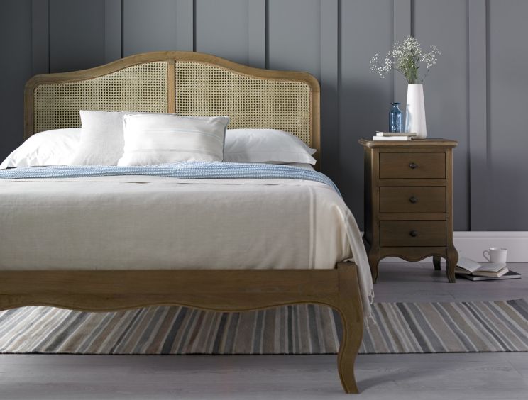 Loire shop rattan bed