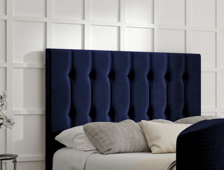 Dorchester Upholstered Hugo Royal Ottoman TV Bed -Super King Size Bed Frame Only