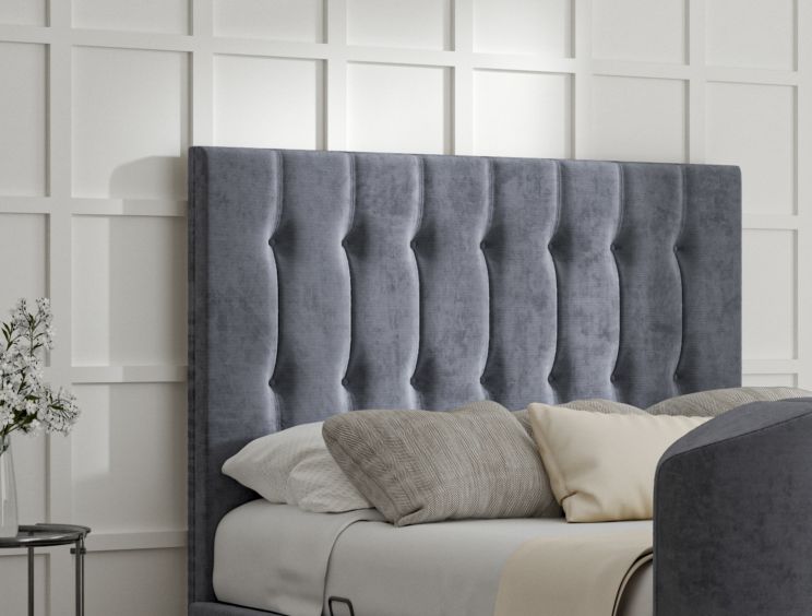 Upholstered bed discount frame sale