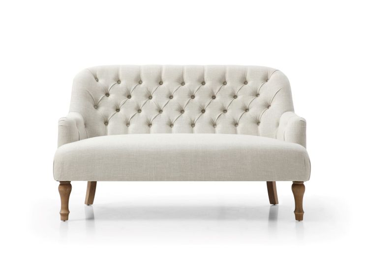 Santorini Natural Cream 2 Seater Sofa