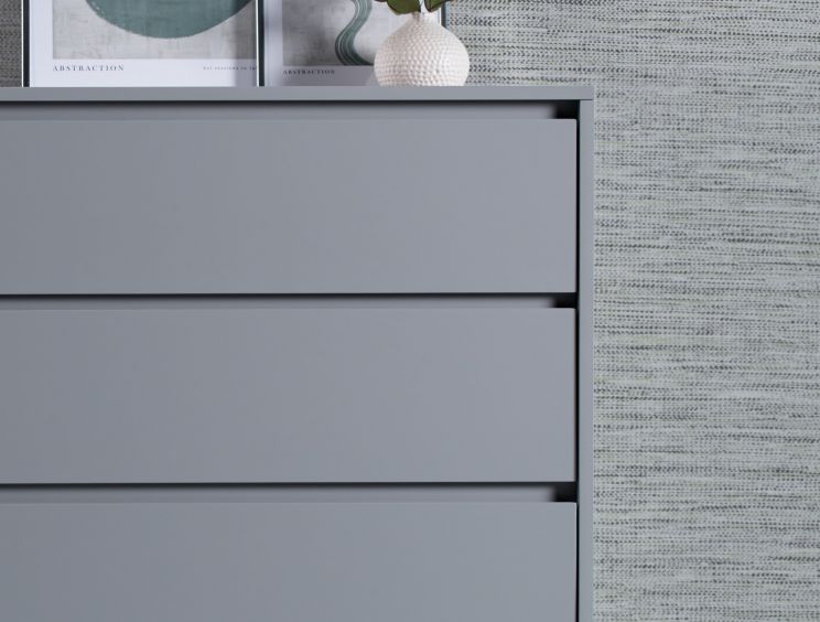 Sofia 4 Drawer Chest Harbour Mist With White Feet