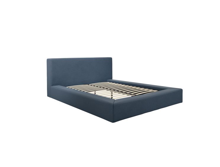 Aldeburgh Ink Blue Double Upholstered Bed Frame