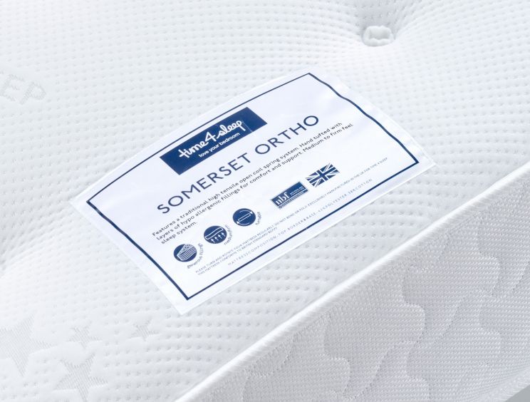 Somerset Ortho Sprung Mattress - Compact Double Mattress Only