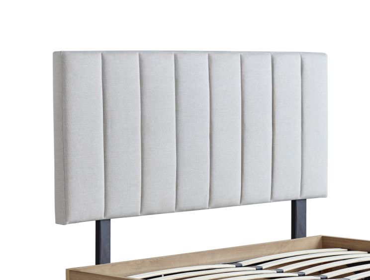 Molle Upholstered Off White Headboard - King Size