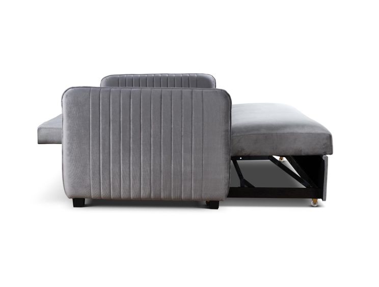 Derwent Grey Upholstered Sofa Bed