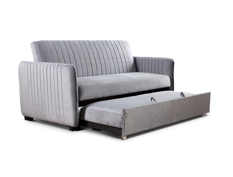 Derwent Grey Upholstered Sofa Bed