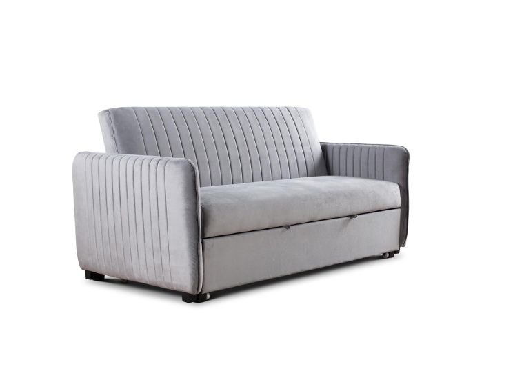 Derwent Grey Upholstered Sofa Bed