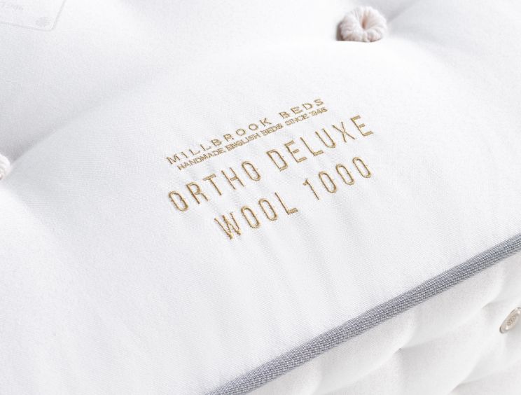 Millbrook Ortho Deluxe Wool Pocket 1000 King Size Mattress