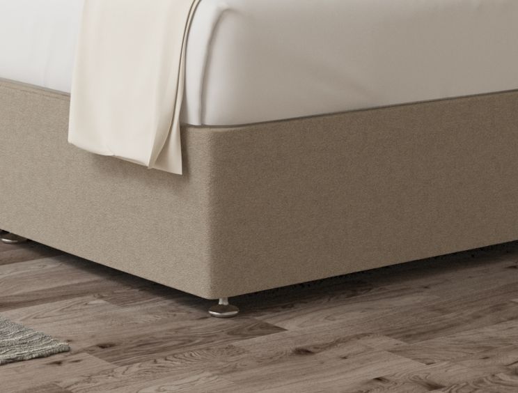Esme Classic Non Storage Trebla Stone Double Base and Headboard