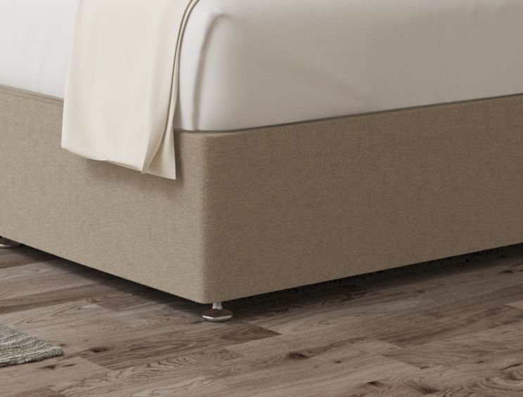 Lola Classic Non Storage Trebla Stone King Size Base and Headboard