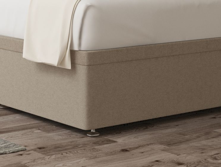 Mabel Ottoman King Size Trebla Stone Headboard & Base