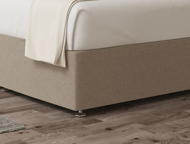 Oaklyn Classic Non Storage Trebla Flax Double Base and Headboard