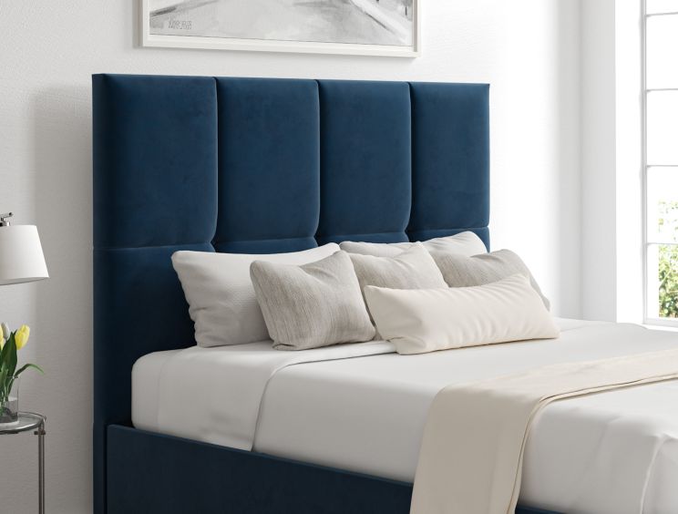 Turin Hugo Royal Upholstered Ottoman King Size Bed Frame Only