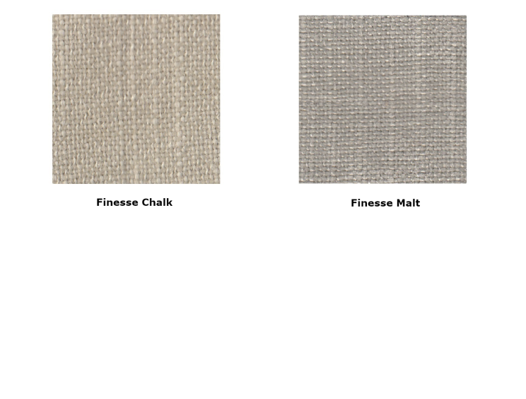 Ascot Upholstered Ottoman Seat - Finesse Malt