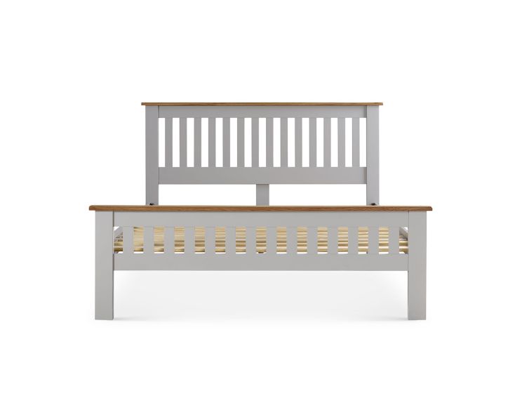 Wilmslow Light Grey Wooden King Size Bed Frame Only