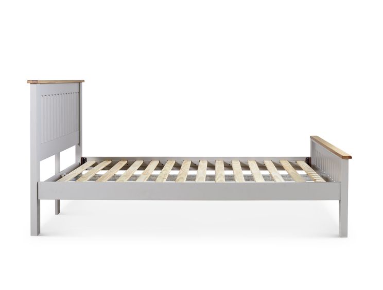 Wilmslow Light Grey Wooden King Size Bed Frame Only