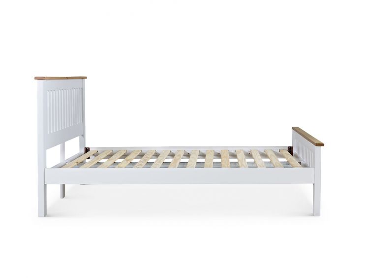 Wilmslow White Wooden King Size Bed Frame Only