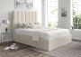 Amalfi Boucle Ivory Upholstered Ottoman Double Bed Frame Only