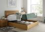 Arran Oak Ottoman Storage Bed - Double Bed Frame Only