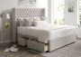 Bella Classic 4Drw Continental Double Arran Natural Headboard & Base