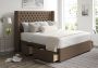 Bella Classic 4Drw Continental Double Gatsby Taupe Headboard & Base
