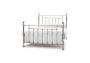 Amora Nickel Double Bed Frame Only