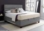 Kaydian Chilton Artemis Grey Upholstered Ottoman Double Bed Frame Only