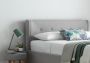 Ciao Wolf Grey Upholstered Double Bed Frame Only