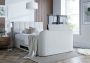 Copenhagen Upholstered Ottoman TV Bed Shell - King Size Bed Frame Only