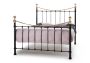 Suzie Black Brass Double Bed Frame Only