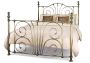 Lillie Antique Brass King Size Bed Frame Only