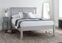 Malmo Grey Wooden Bed Frame - Double Bed Frame Only