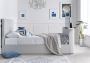 Olivia Upholstered TV Bed Shell - Double Size Bed Frame Only