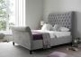 Oxford Shetland Mercury Upholstered Double Sleigh Bed Only