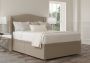 Mabel Ottoman Double Trebla Stone Headboard & Base