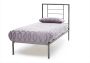 Gia Black Nickel Double Bed Frame Only