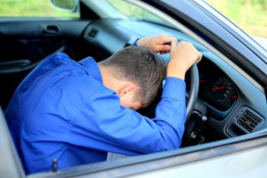 Workers swap warm beds for cars!