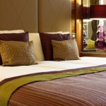 Luxurious hotel room