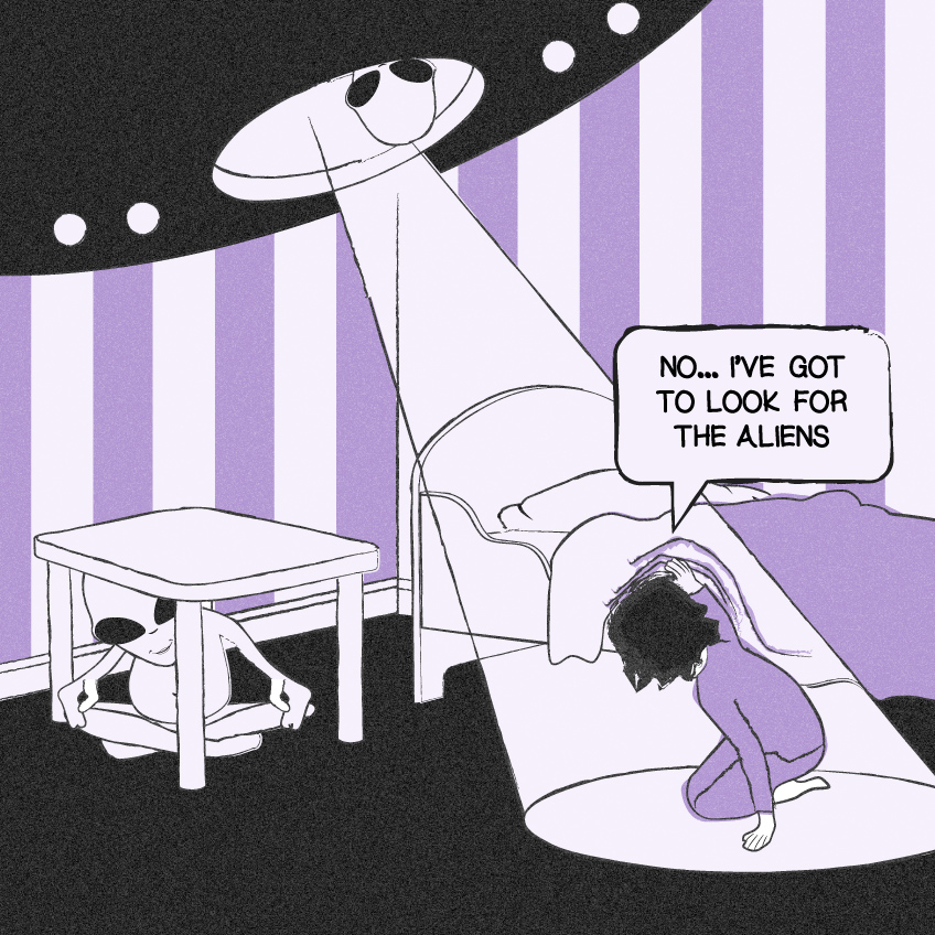 Kids Bedtime Excuses - Aliens