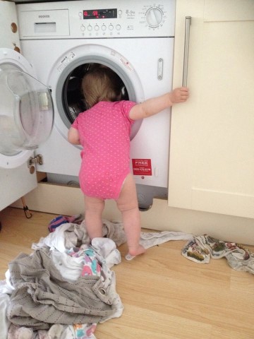Laura Morris from Swansea says: "Little laundry lovely"