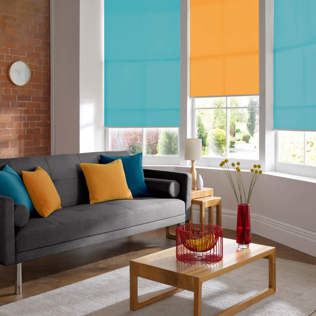 Palette_Kingfisher Turmeric Living Room Roller