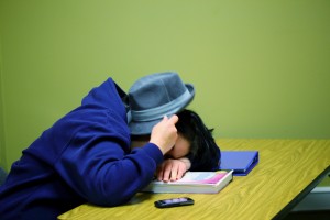 Sleeping students pay the price