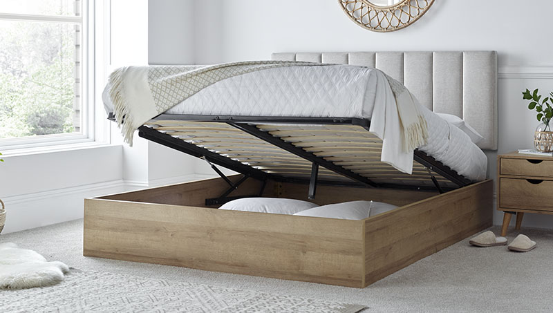 King size ottoman bed frame sale sales
