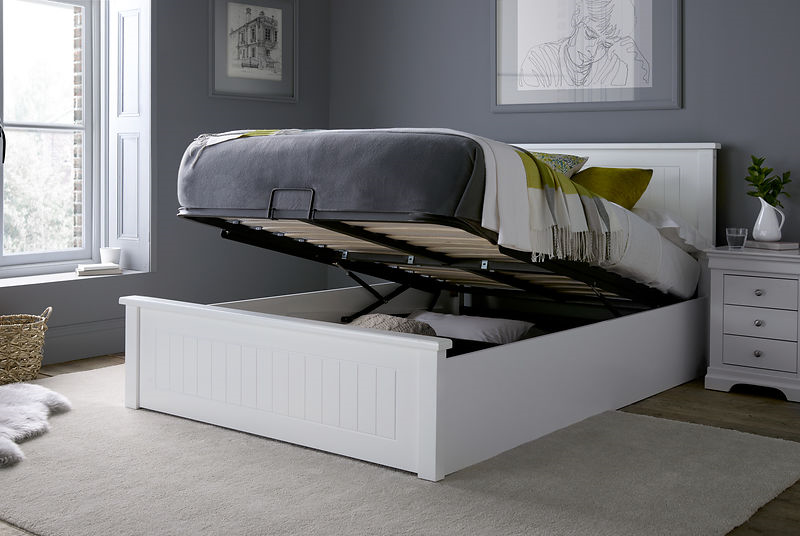 single ottoman beds