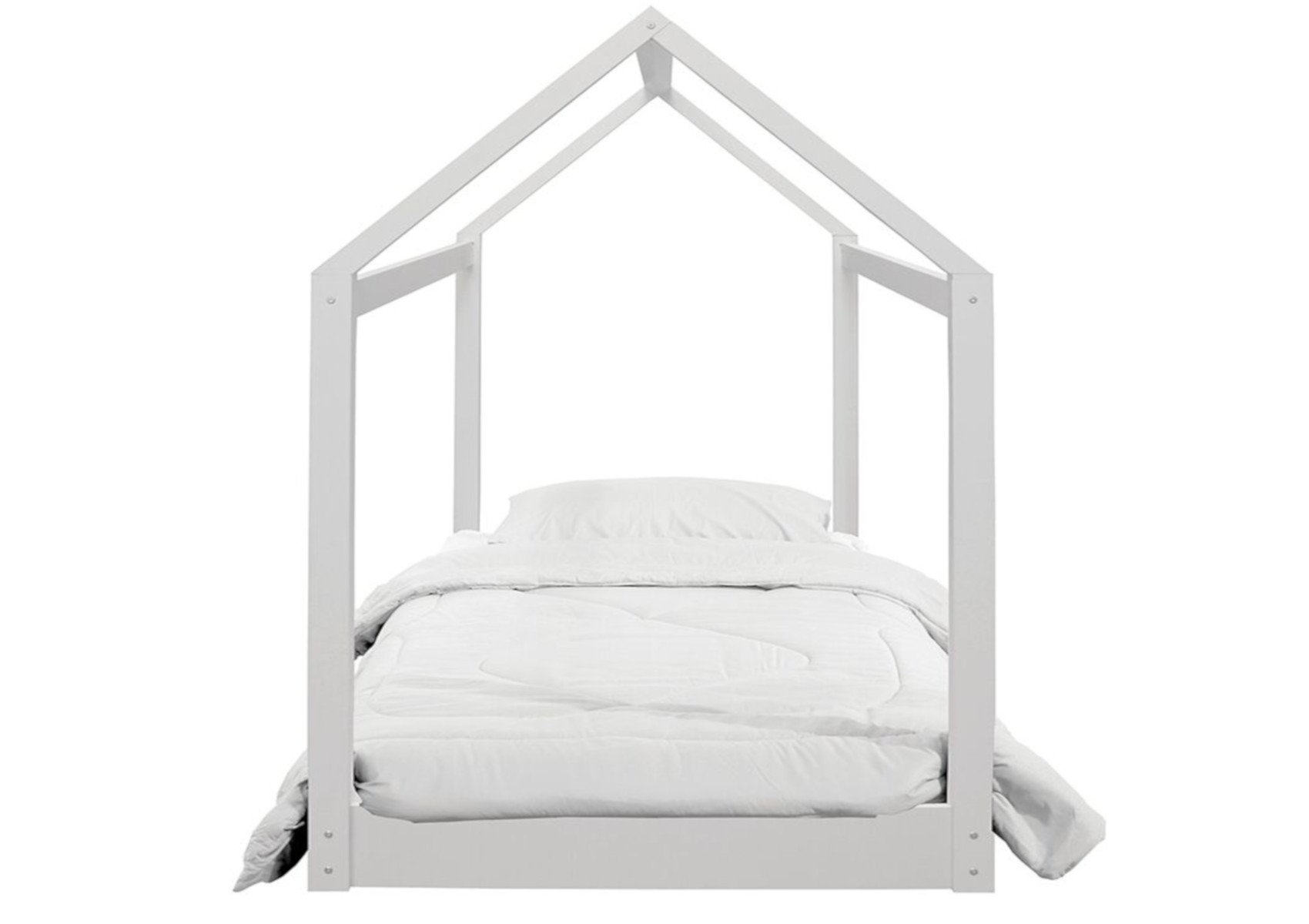 View Hickory White House Bed Frame Time4Sleep information