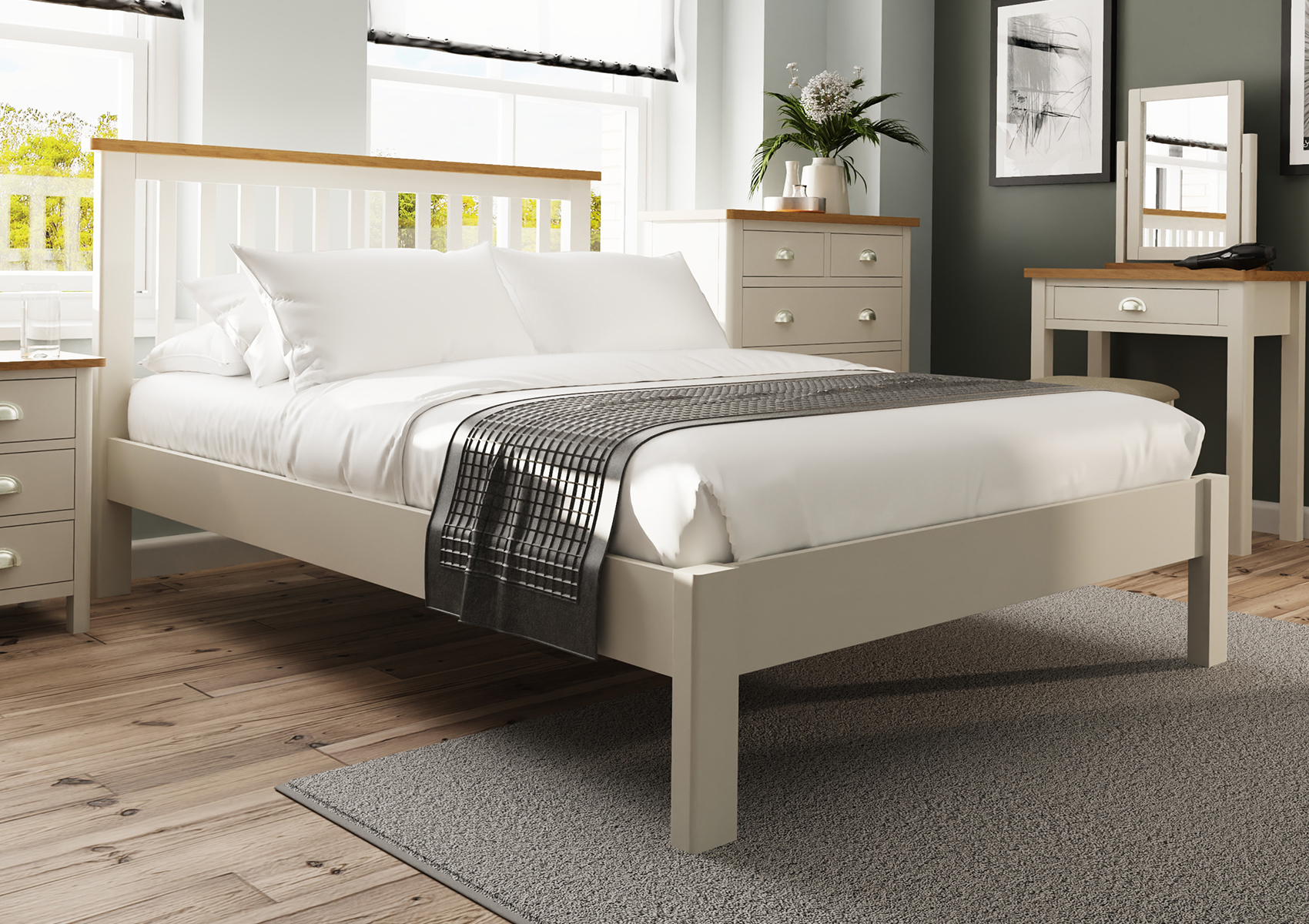 View Radstock Truffle Wooden Bed Frame Time4Sleep information
